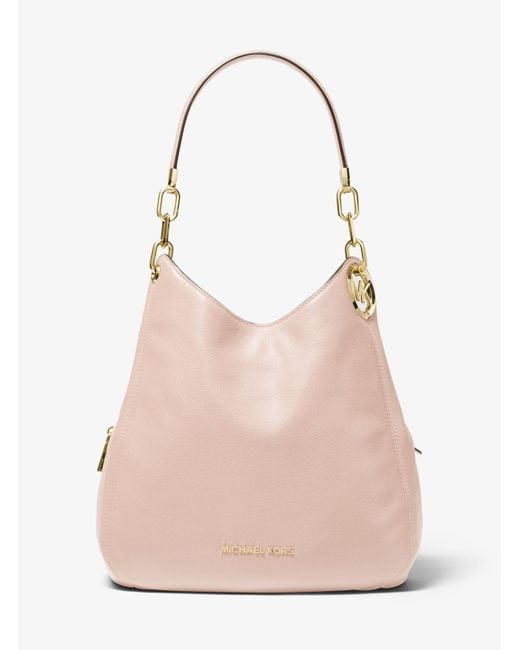 Lillie medium top leather shoulder bag