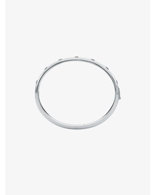 Michael Kors White Logo Bangle