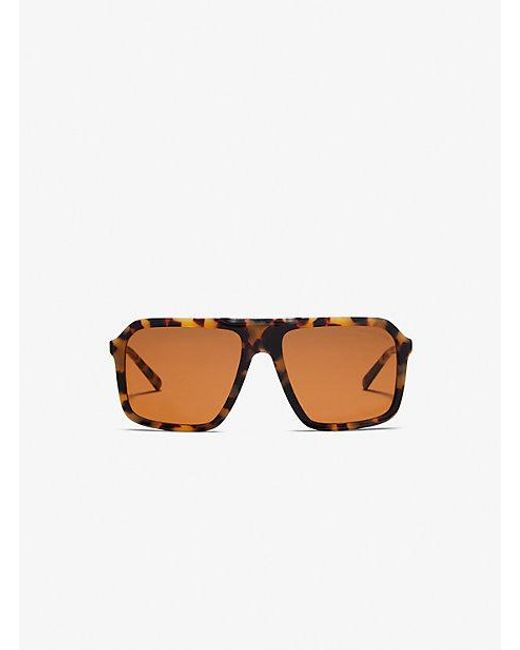 Michael Kors Brown Mk Murren Sunglasses