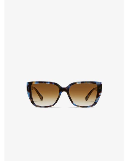 Michael Kors White Mk Acadia Sunglasses