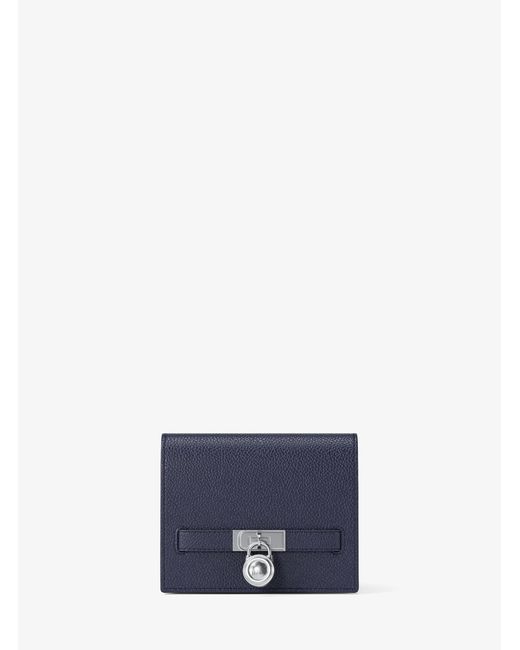 MICHAEL Michael Kors Blue Mk Hamilton Moderne Small Leather Wallet