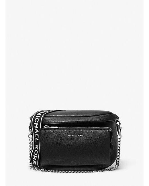 Michael Kors Black Slater Medium Sling Pack