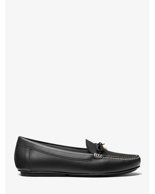 MICHAEL Michael Kors White Mk Juliette Leather Loafer