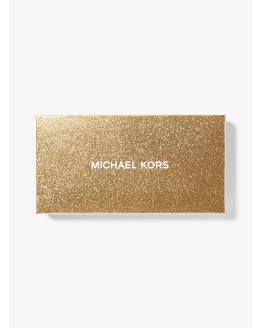Glitter michael kors wallet deals