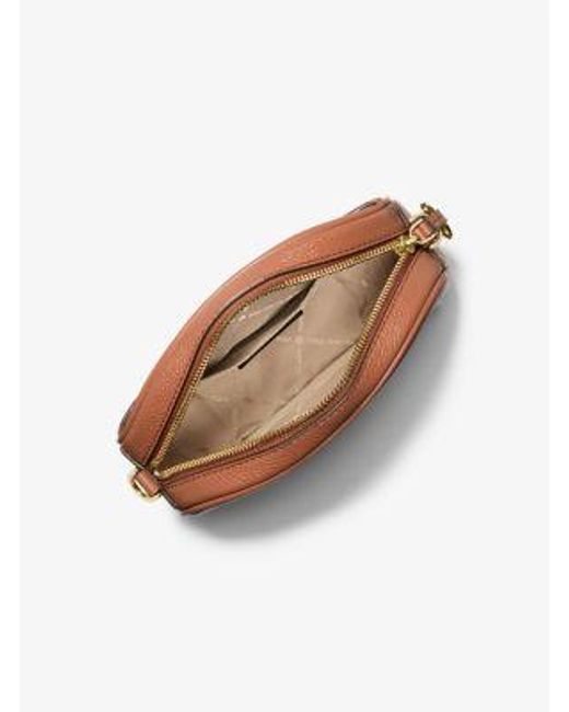 Mk Borsa Per Fotocamera Jet Set Convertibile Piccola di MICHAEL Michael Kors in Brown