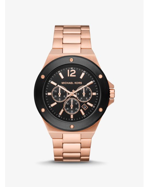Michael Kors Oversized Lennox Rose Gold 