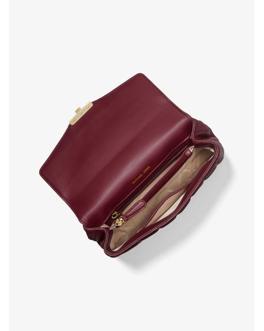 Michael Kors Red Soho Extra-large Quilted Leather Shoulder Bag