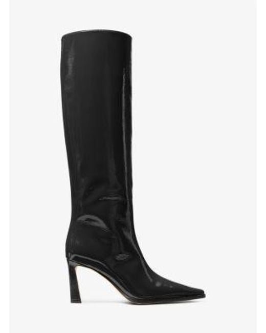 Mk Botte Darrah En Cuir Verni MICHAEL Michael Kors en coloris Black