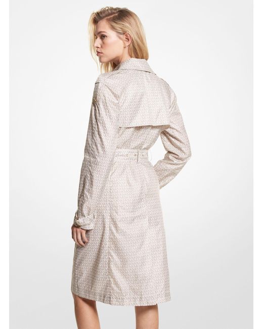 Michael kors satin trench coat Clearance