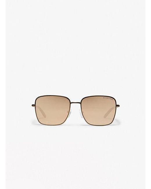 Michael Kors White Mk Burlington Sunglasses
