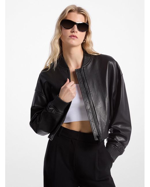 Mk Bomber Corto di MICHAEL Michael Kors in Black