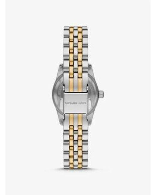 Michael kors watches two tone hot sale