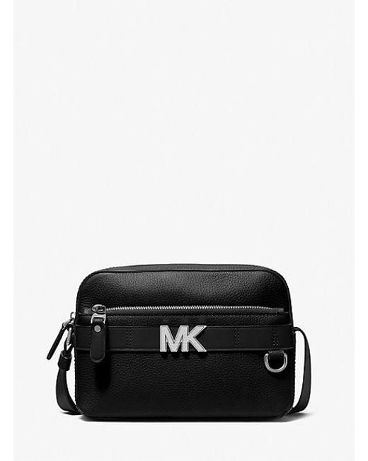 Bandolera Hudson multibolsillos de piel granulada Michael Kors de hombre de color Black