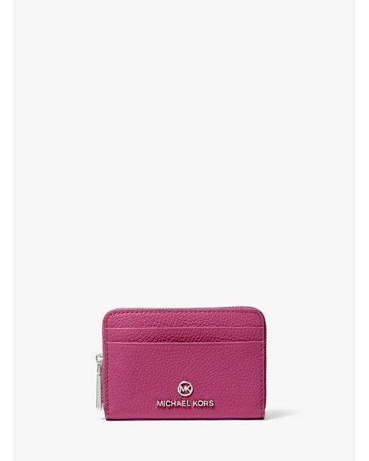 Michael kors purple wallet deals
