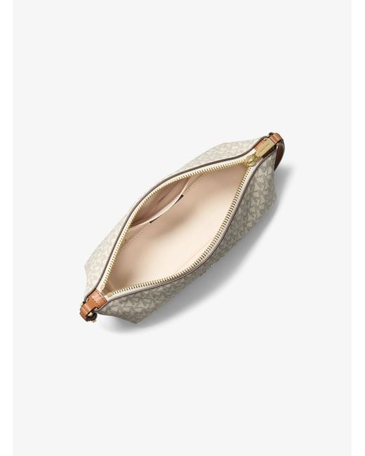 MICHAEL Michael Kors Natural Mk Laila Small Signature Logo Pochette