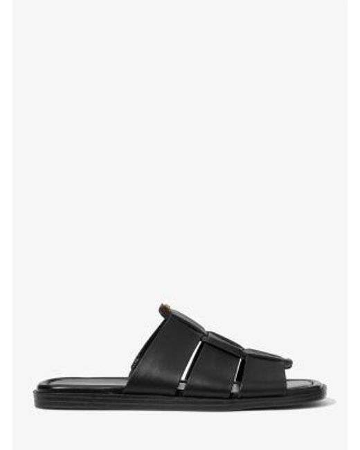 Mk Mule Indy En Cuir MICHAEL Michael Kors en coloris Black