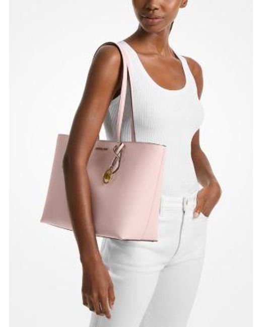 Michael Kors Pink Sheila Large Tote Bag