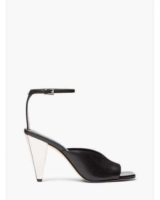 Mk Sandale Electra En Cuir MICHAEL Michael Kors en coloris Black