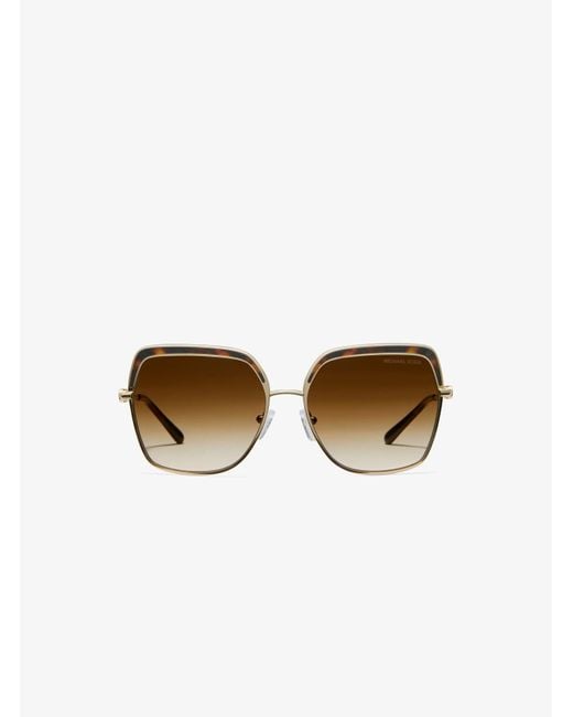 Michael Kors White Mk Greenpoint Sunglasses