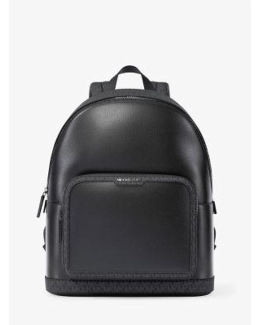 black mk backpack leather straps Michael Kors Kent Sport Nylon Canvas Fabric Shoulder BookBag Make it your go Luxurious Men's Backpack by MICHAEL