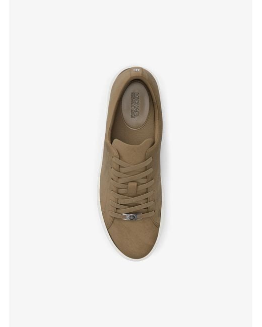 Michael Kors Natural Keaton Suede Sneaker
