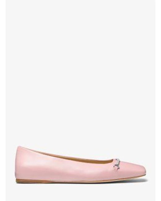 Mk Ballerina Lena di MICHAEL Michael Kors in Pink