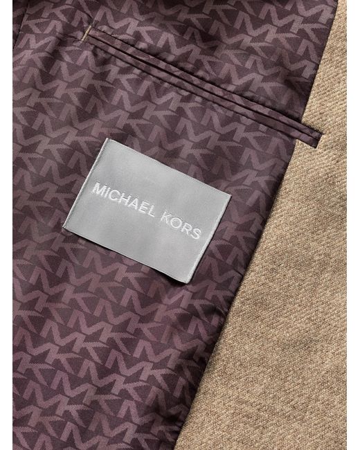 Michael Kors Natural Mk Wool Blazer for men