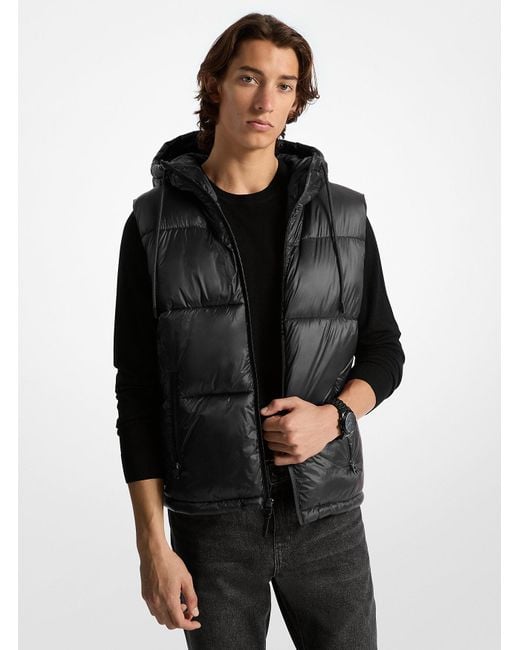 Mk Gilet Law En Nylon Michael Kors pour homme en coloris Black