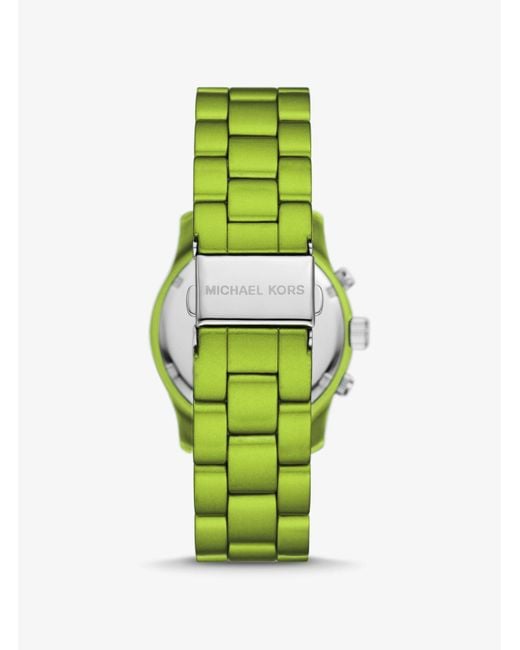 Michael Kors Limited-edition Runway Green-tone Watch