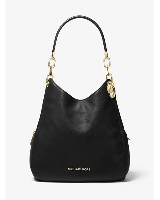 MICHAEL KORS BORSA TOTE JANE GRANDE IN PELLE Donna Black | Mascheroni Store