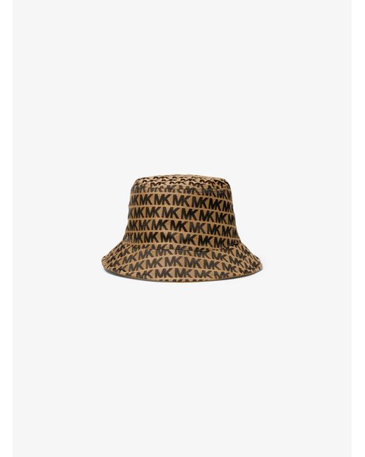 Michael Kors Brown Reversible Logo Bucket Hat