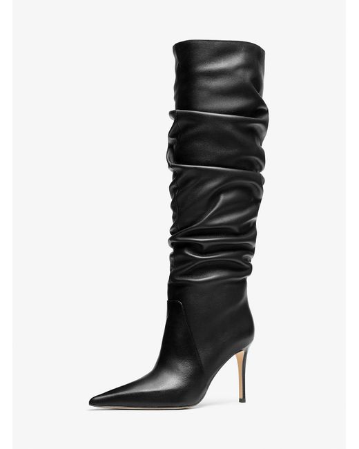 Mkbota Dawn De Piel MICHAEL Michael Kors de color Black
