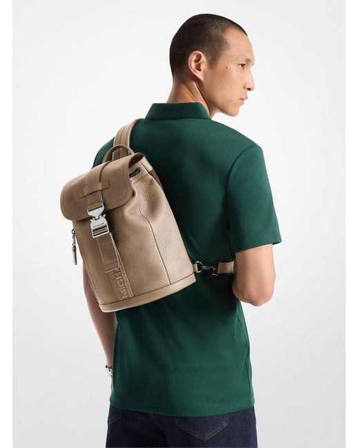 Mk Monospalla Stile Aviatore Hudson di Michael Kors in Natural da Uomo