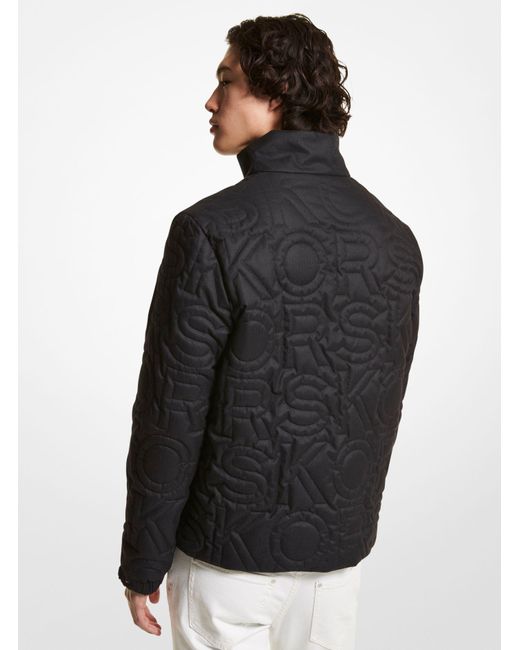 Michael Kors Logo Quilted Jacket in 