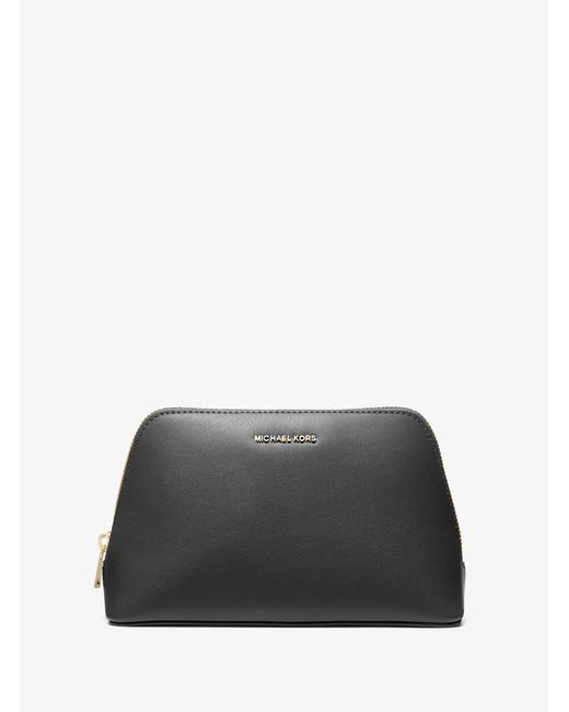 Michael Kors Gray Jet Set Medium Leather Travel Kit