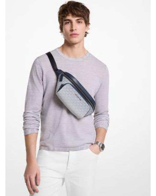 Michael Kors Cooper Small Ombré Signature Logo Sling Pack in