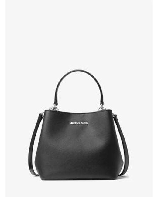 Michael Kors Black Pratt Small Shoulder Bag