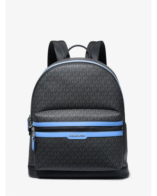 Michael Kors Blue Mk Hudson Empire Monogram Backpack for men