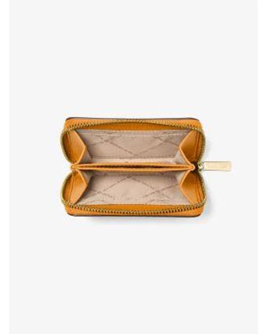 Michael Kors Natural Jet Set Travel Medium Color-Block Wallet