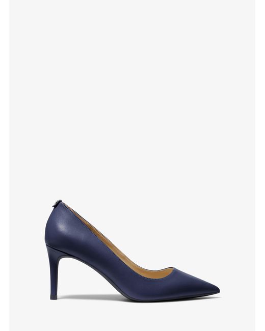 MICHAEL Michael Kors Blue Alina Flex Leather Pump