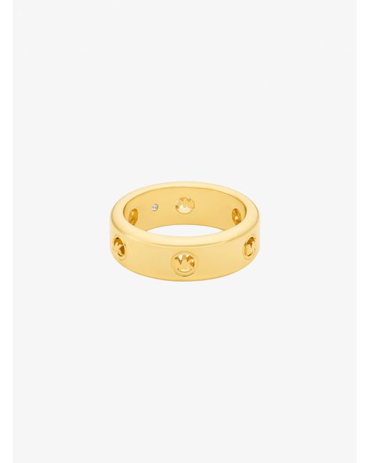 Michael Kors Metallic Logo Ring