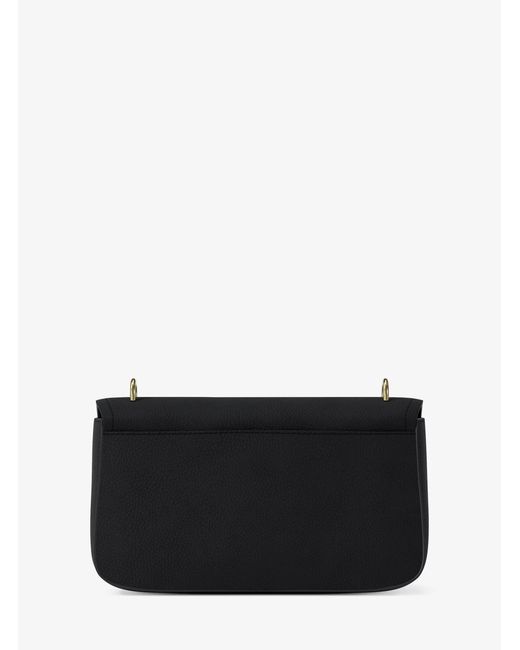 MICHAEL Michael Kors Black Mk Tribeca Large Pebbled Leather Shoulder Bag