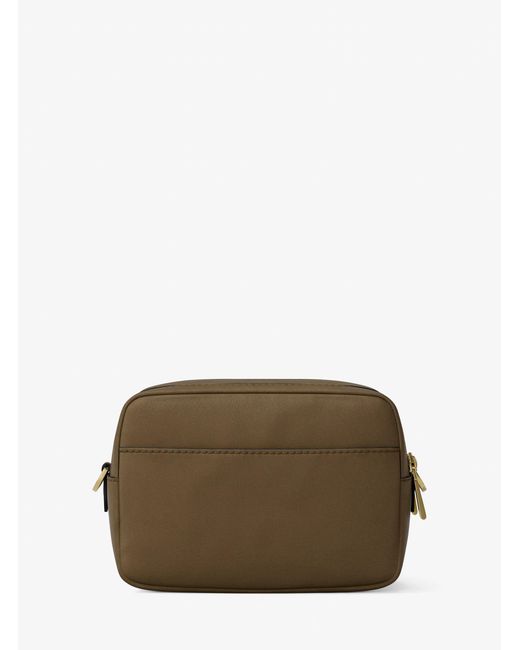 MICHAEL Michael Kors Green Mk Bryant Medium Nylon Camera Crossbody Bag