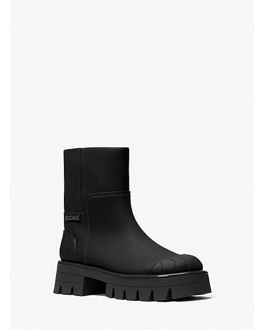 Michael Kors Black Sydra Rubber Boot