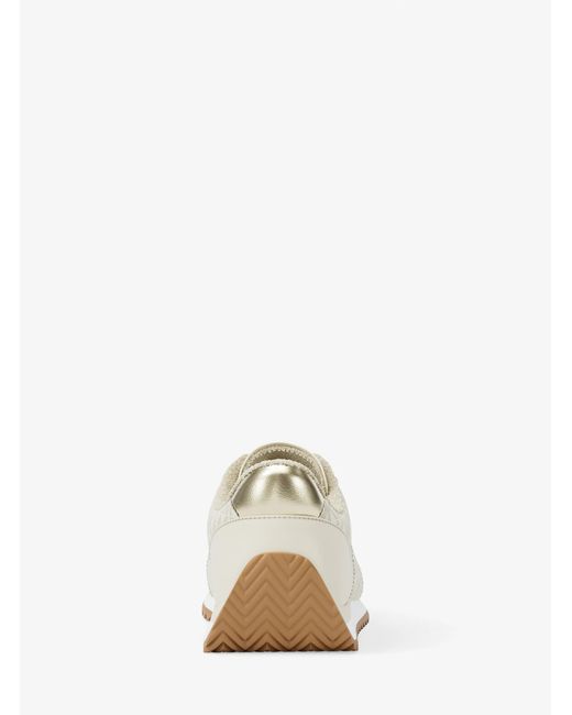 MICHAEL Michael Kors White Mk Rhodes Signature Logo Trainer for men