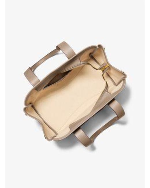 MICHAEL Michael Kors Natural Romee Large Pebbled Leather Tote Bag
