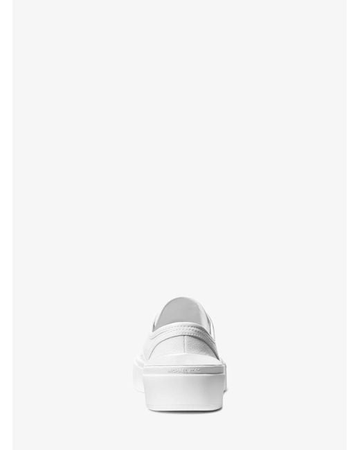 MICHAEL Michael Kors White Jude Canvas Sneaker