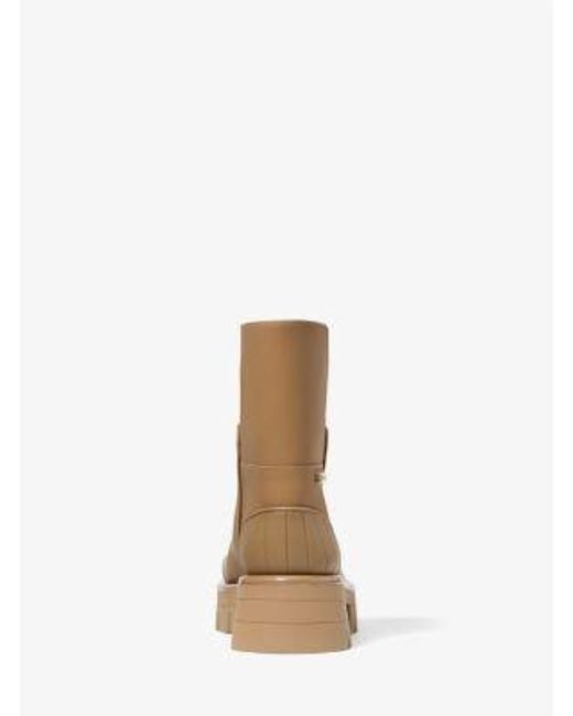 Michael Kors White Sydra Rubber Boot