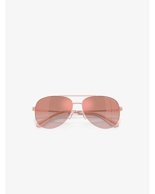 Michael Kors Pink Perledo Sunglasses