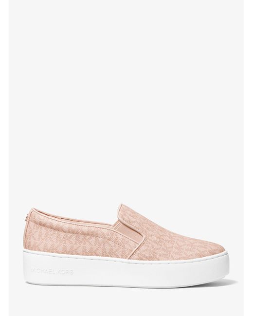 Michael Kors Trent Logo Slip-on Sneaker 
